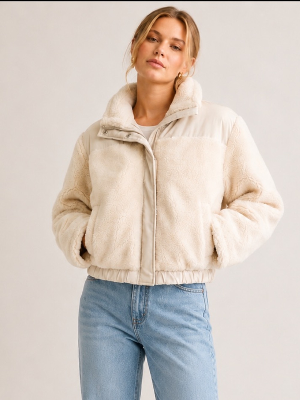 A&F Sherpa jacket